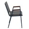 Emma and Oliver Heavy Duty Reception/Guest Stack Chair with Arms